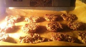 havermoutkoekjes in de oven